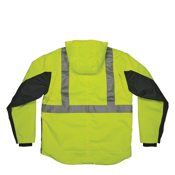 Workwear Jacket, Class 2, Type R, Lime, Size XL